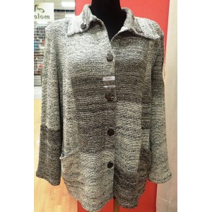 Pletený kabátik melír Pletený kabátik melír